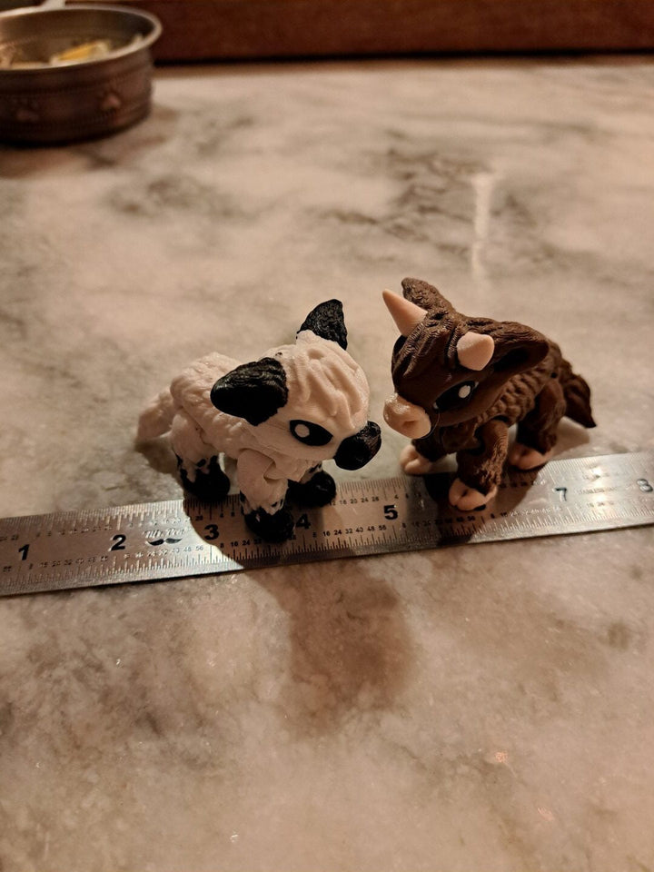 Tiny Highland Cows