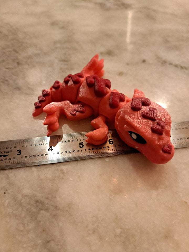 Baby T-Rex with Hearts