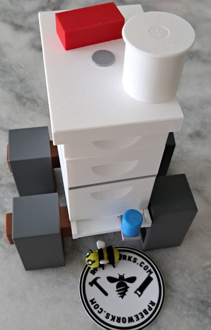 Small Hive Model 8 Frame with Feeder Options